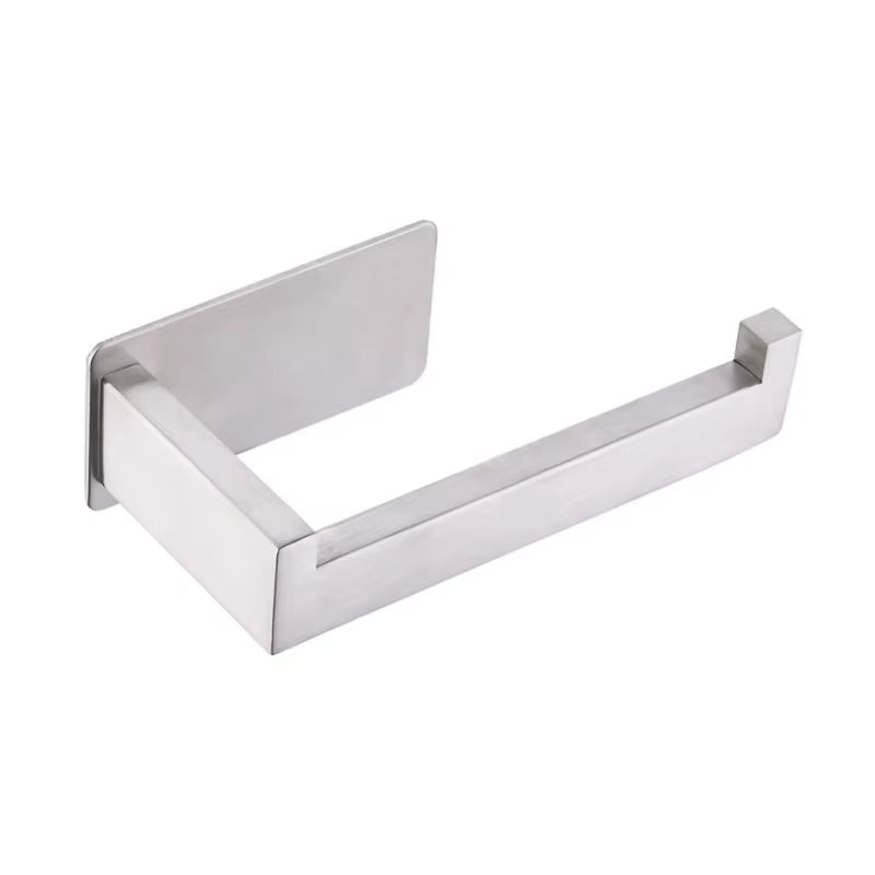 High Quality 304 Stainless Steel Roll Paper Holder Nail-Free Toilet Tissue Kitchen Towel Roll Dispenser Bathroom Accessories