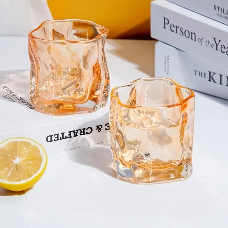 Heat-Resistant Glass Tumbler Set for Beverages (2/4pcs)